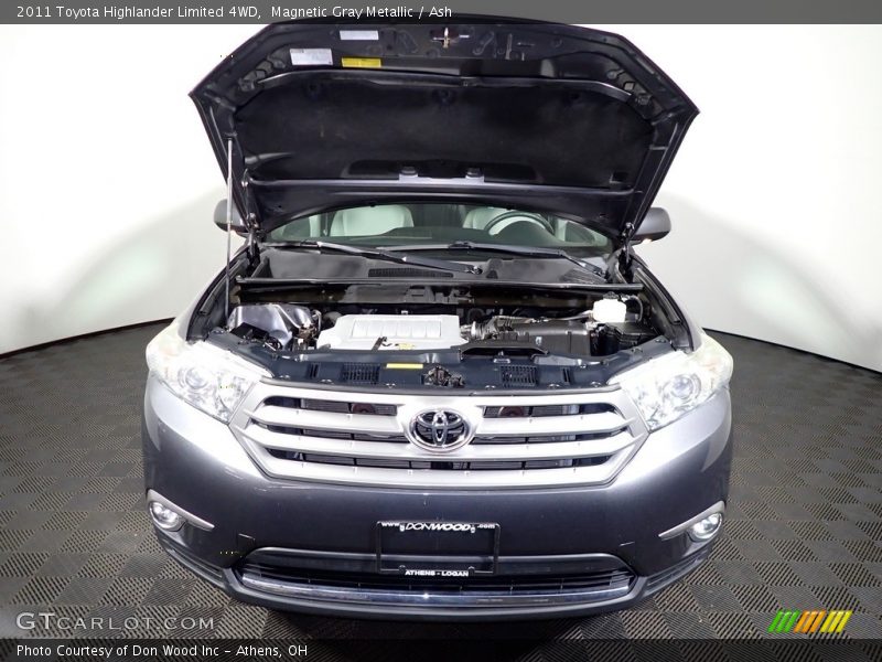 Magnetic Gray Metallic / Ash 2011 Toyota Highlander Limited 4WD