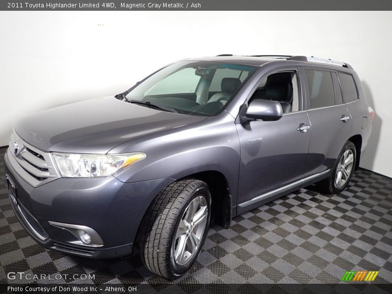 Magnetic Gray Metallic / Ash 2011 Toyota Highlander Limited 4WD