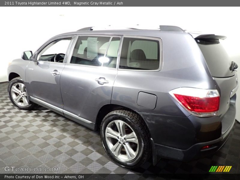 Magnetic Gray Metallic / Ash 2011 Toyota Highlander Limited 4WD