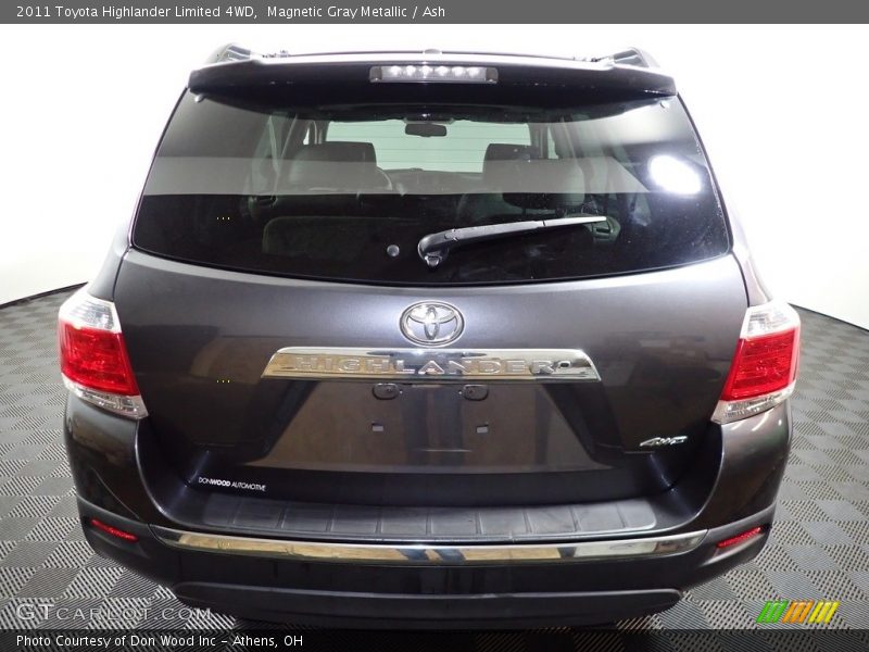Magnetic Gray Metallic / Ash 2011 Toyota Highlander Limited 4WD