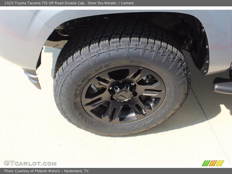 Silver Sky Metallic / Cement 2020 Toyota Tacoma TSS Off Road Double Cab