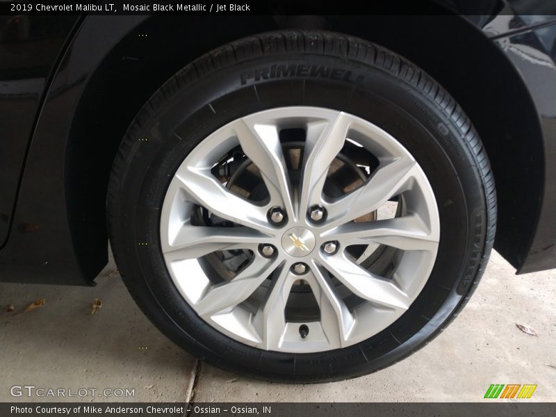 Mosaic Black Metallic / Jet Black 2019 Chevrolet Malibu LT
