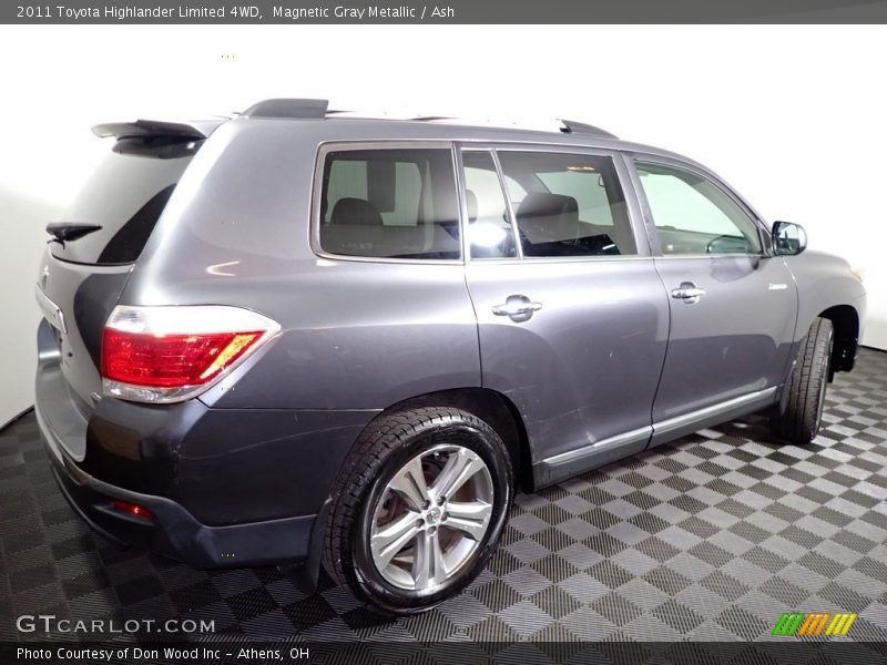 Magnetic Gray Metallic / Ash 2011 Toyota Highlander Limited 4WD