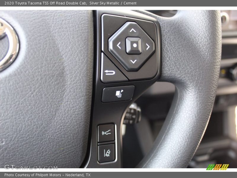Silver Sky Metallic / Cement 2020 Toyota Tacoma TSS Off Road Double Cab