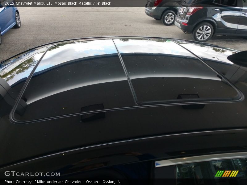 Mosaic Black Metallic / Jet Black 2019 Chevrolet Malibu LT