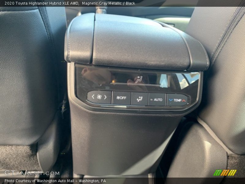 Magnetic Gray Metallic / Black 2020 Toyota Highlander Hybrid XLE AWD