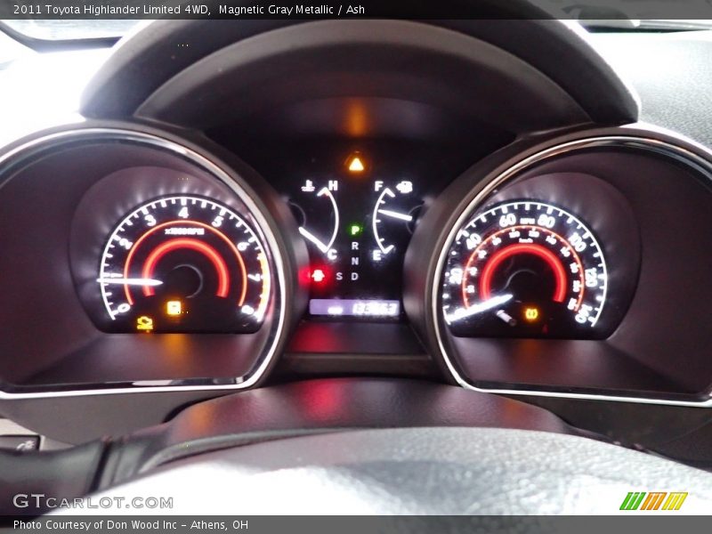 Magnetic Gray Metallic / Ash 2011 Toyota Highlander Limited 4WD