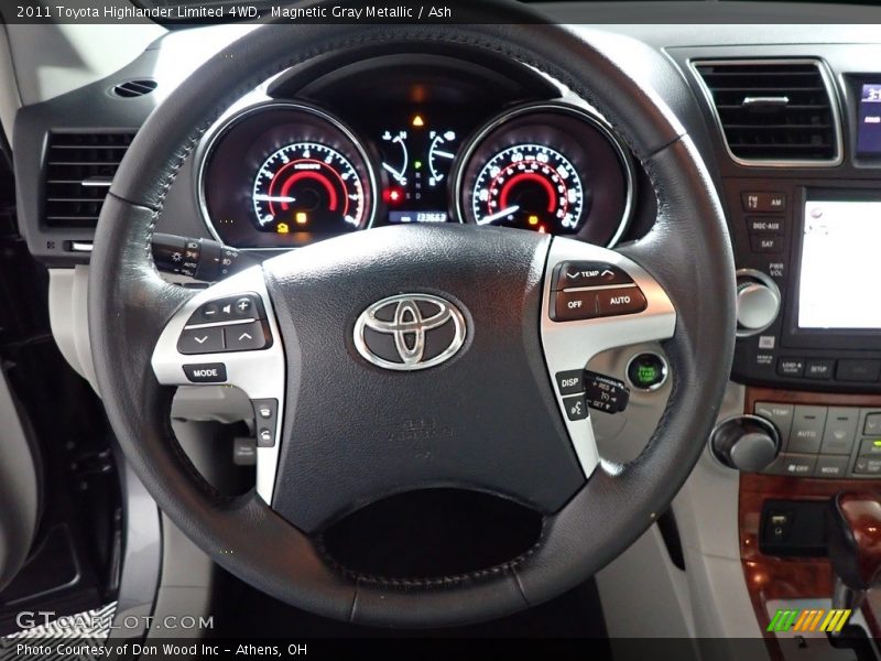 Magnetic Gray Metallic / Ash 2011 Toyota Highlander Limited 4WD