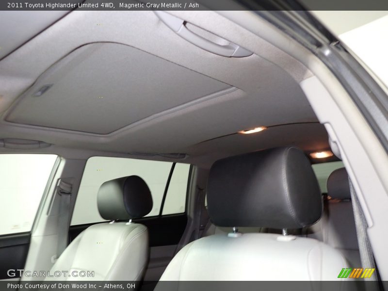 Magnetic Gray Metallic / Ash 2011 Toyota Highlander Limited 4WD