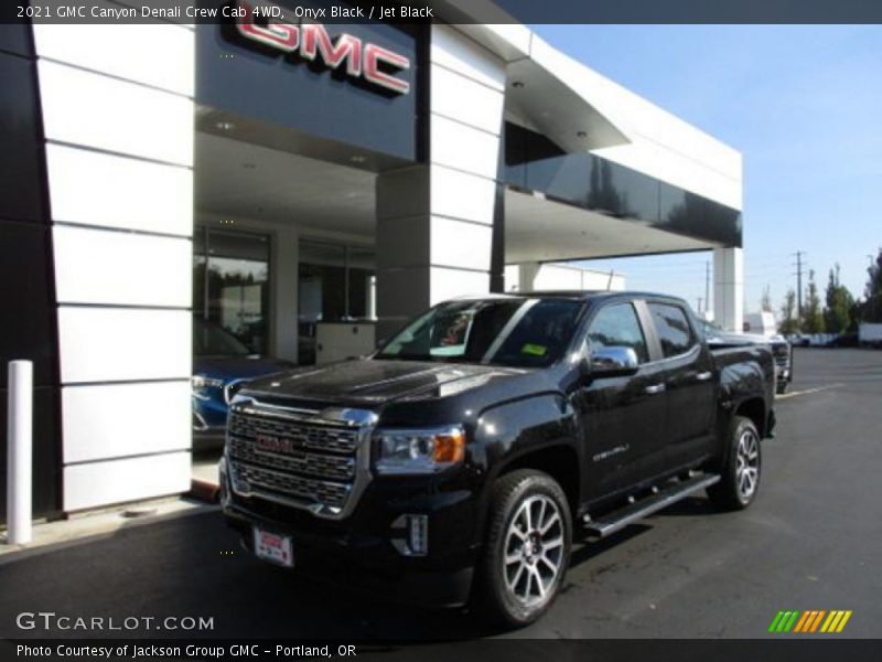 Onyx Black / Jet Black 2021 GMC Canyon Denali Crew Cab 4WD