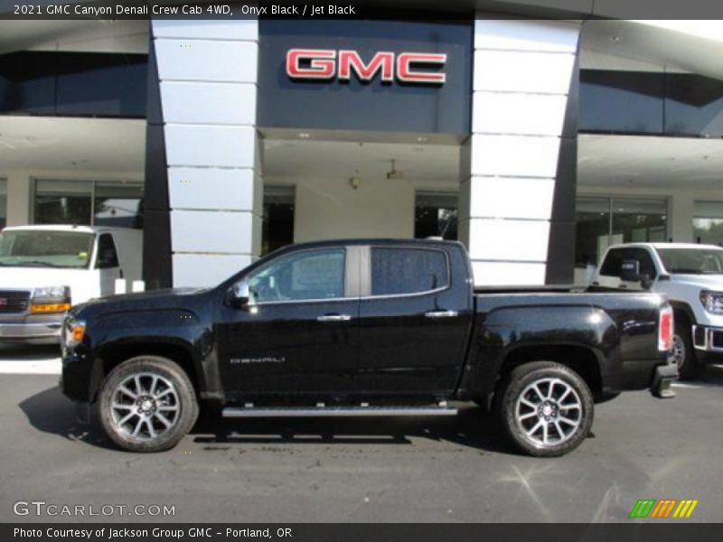 Onyx Black / Jet Black 2021 GMC Canyon Denali Crew Cab 4WD