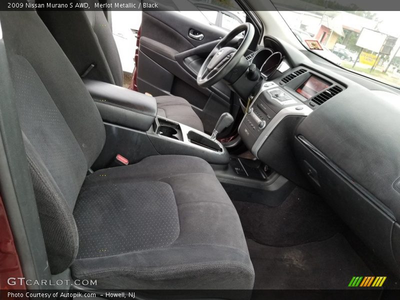 Merlot Metallic / Black 2009 Nissan Murano S AWD