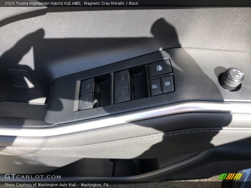 Magnetic Gray Metallic / Black 2020 Toyota Highlander Hybrid XLE AWD