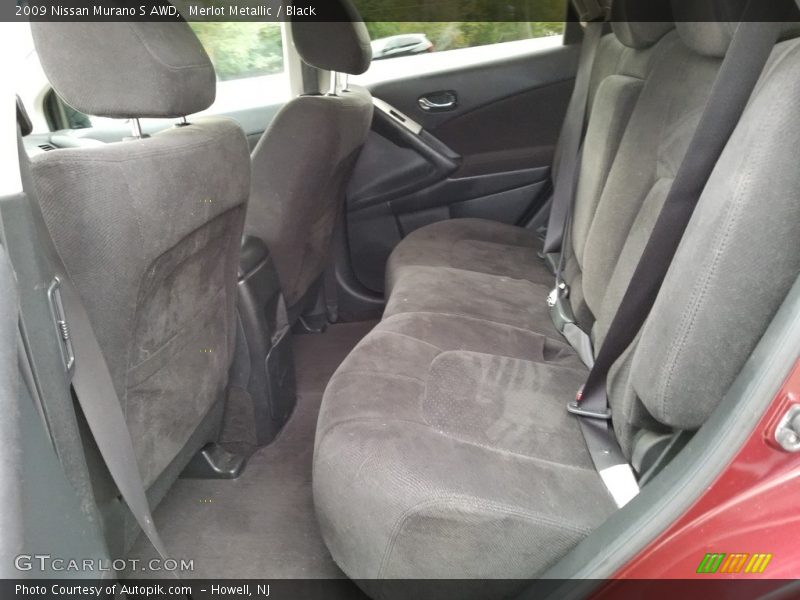 Merlot Metallic / Black 2009 Nissan Murano S AWD