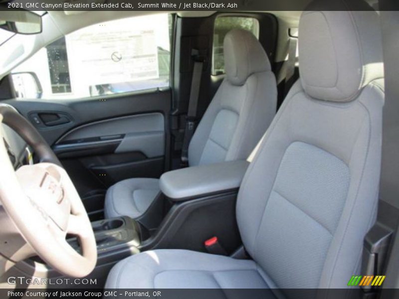 Summit White / Jet Black/Dark Ash 2021 GMC Canyon Elevation Extended Cab
