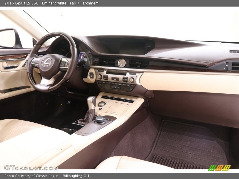 Eminent White Pearl / Parchment 2016 Lexus ES 350