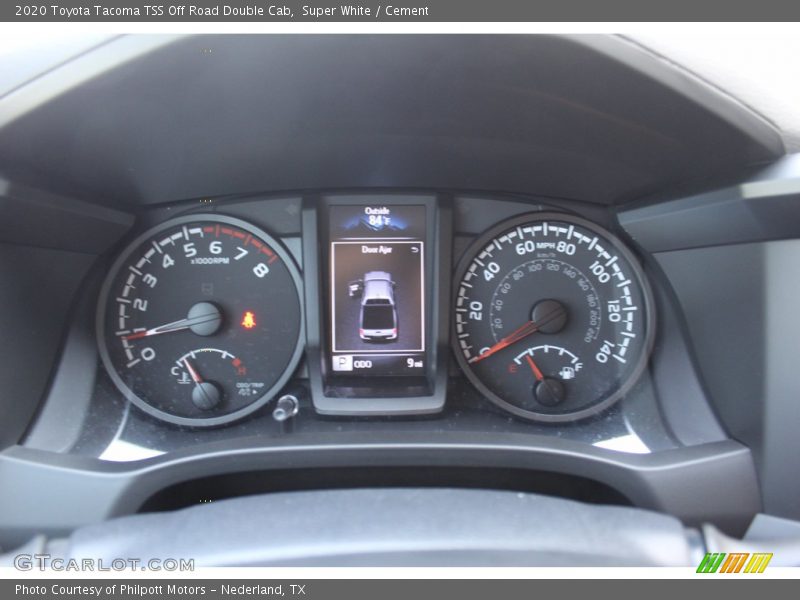 Super White / Cement 2020 Toyota Tacoma TSS Off Road Double Cab
