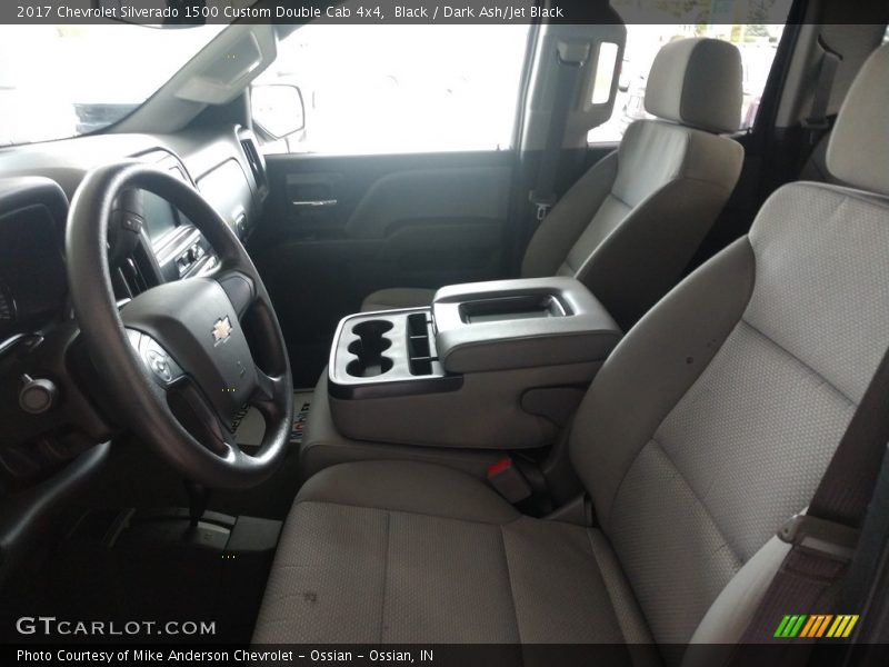 Black / Dark Ash/Jet Black 2017 Chevrolet Silverado 1500 Custom Double Cab 4x4