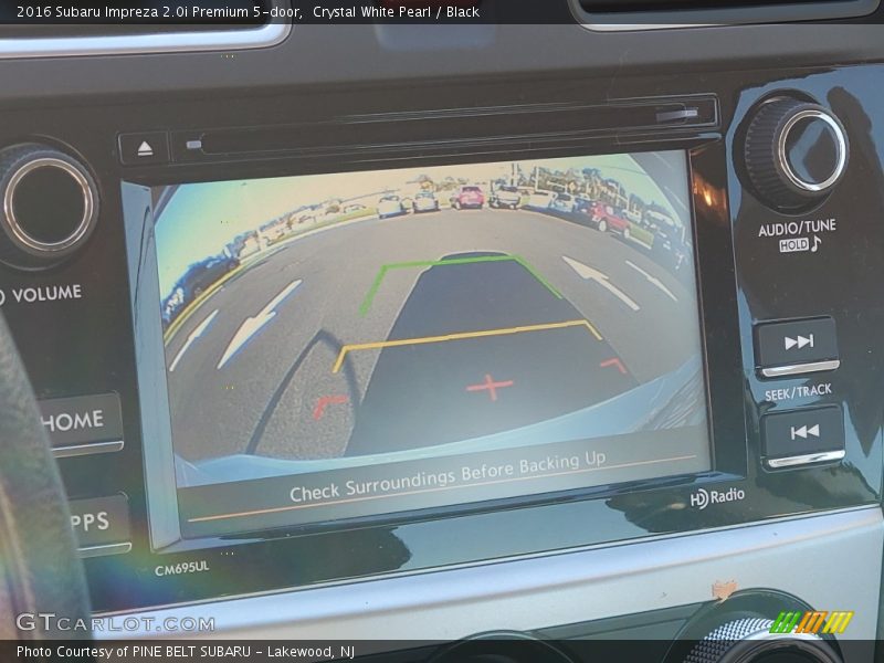 Crystal White Pearl / Black 2016 Subaru Impreza 2.0i Premium 5-door
