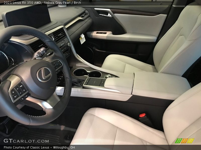  2021 RX 350 AWD Birch Interior