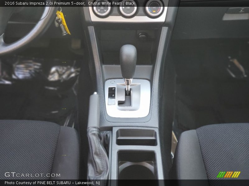 Crystal White Pearl / Black 2016 Subaru Impreza 2.0i Premium 5-door