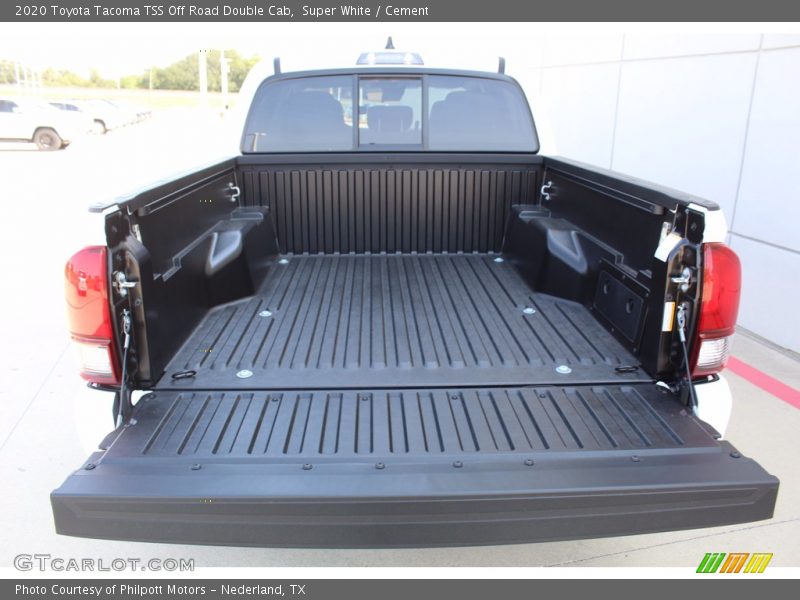 Super White / Cement 2020 Toyota Tacoma TSS Off Road Double Cab