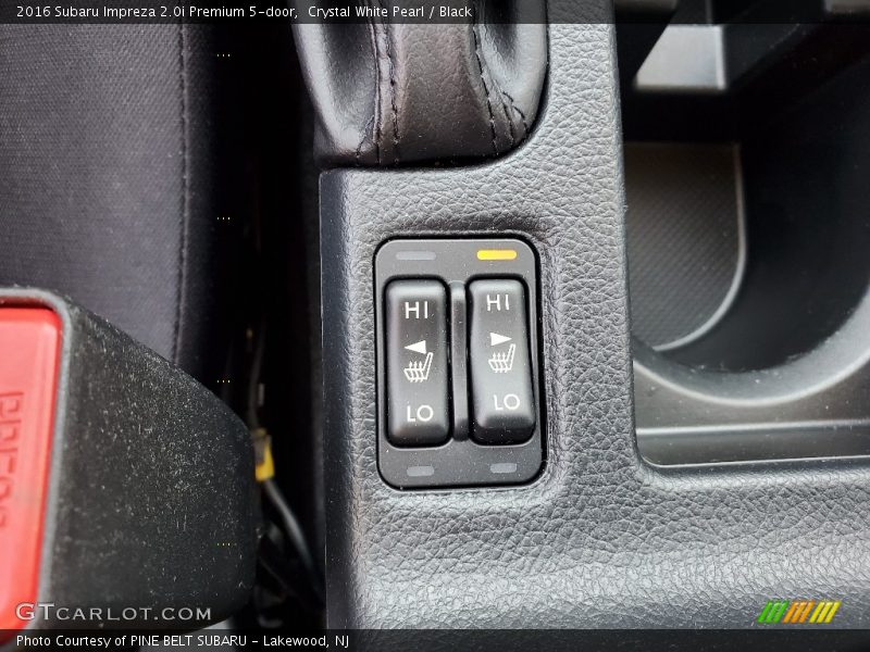 Crystal White Pearl / Black 2016 Subaru Impreza 2.0i Premium 5-door