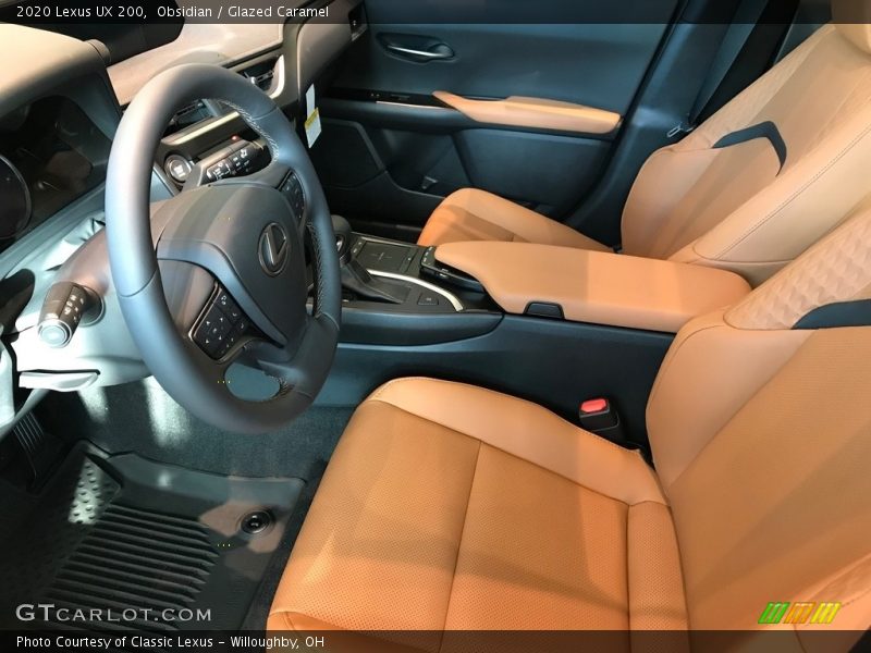 Obsidian / Glazed Caramel 2020 Lexus UX 200