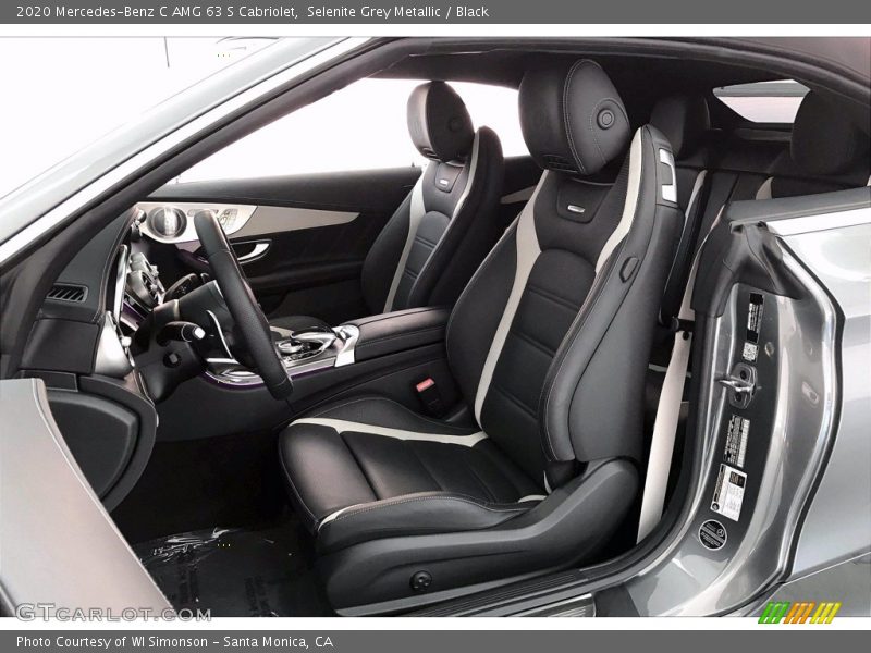 Front Seat of 2020 C AMG 63 S Cabriolet