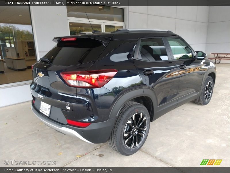 Midnight Blue Metallic / Jet Black 2021 Chevrolet TrailBlazer LT AWD