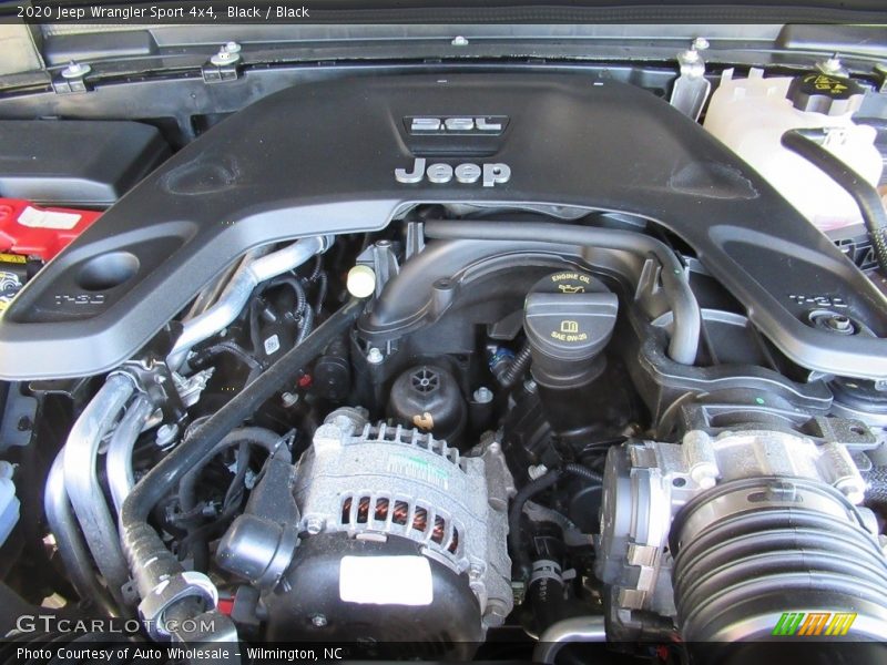 Black / Black 2020 Jeep Wrangler Sport 4x4