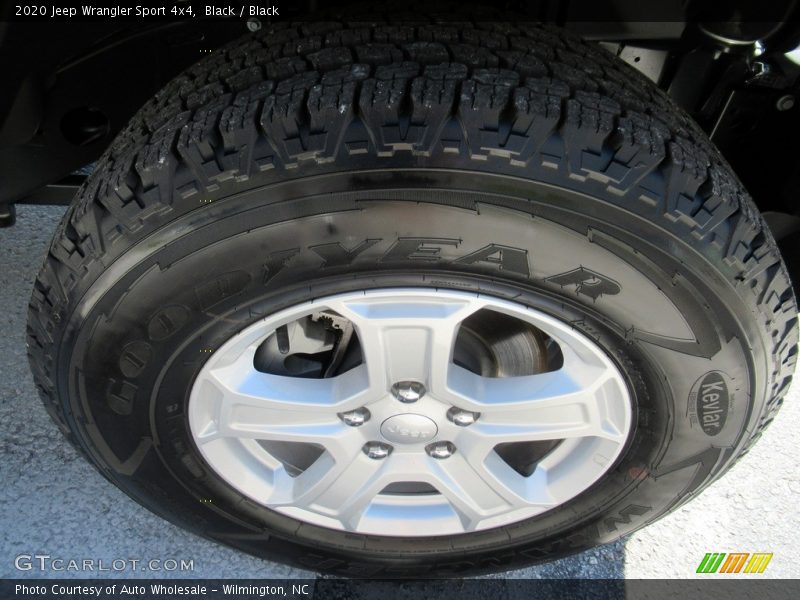 Black / Black 2020 Jeep Wrangler Sport 4x4