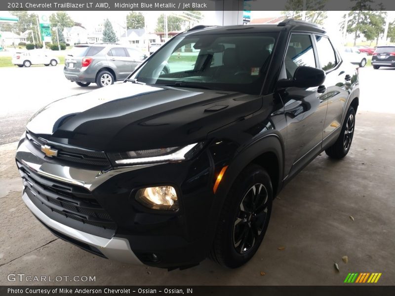 Midnight Blue Metallic / Jet Black 2021 Chevrolet TrailBlazer LT AWD
