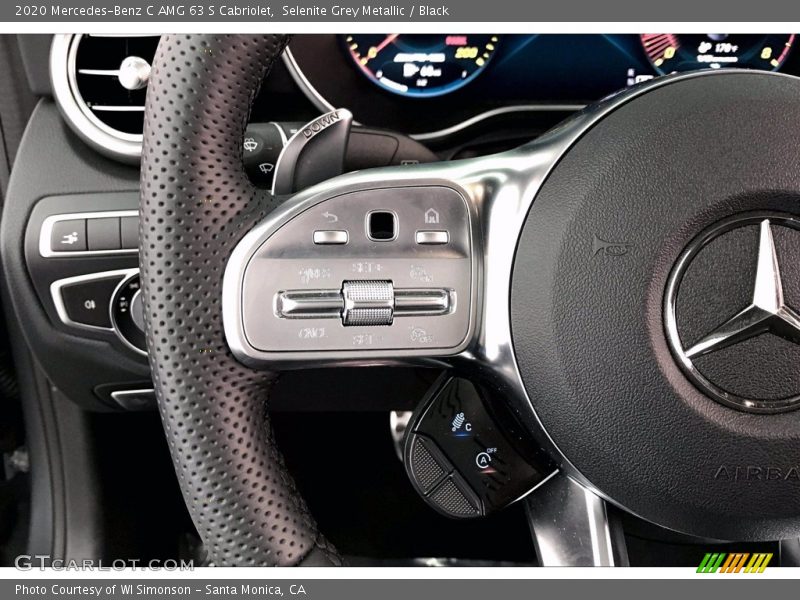 2020 C AMG 63 S Cabriolet Steering Wheel
