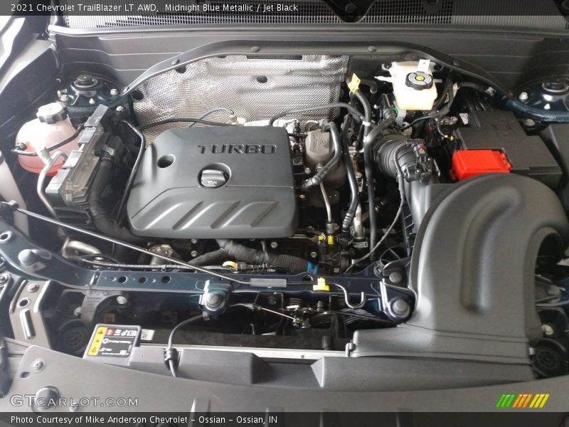  2021 TrailBlazer LT AWD Engine - 1.3 Liter Turbocharged DOHC 12-Valve VVT 3 Cylinder