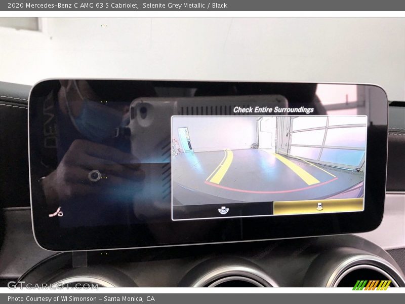 Selenite Grey Metallic / Black 2020 Mercedes-Benz C AMG 63 S Cabriolet