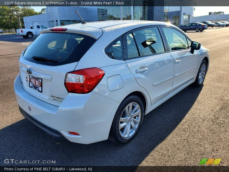 Crystal White Pearl / Black 2016 Subaru Impreza 2.0i Premium 5-door