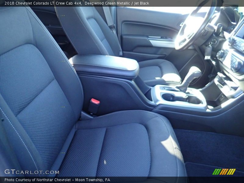 Deepwood Green Metallic / Jet Black 2018 Chevrolet Colorado LT Crew Cab 4x4