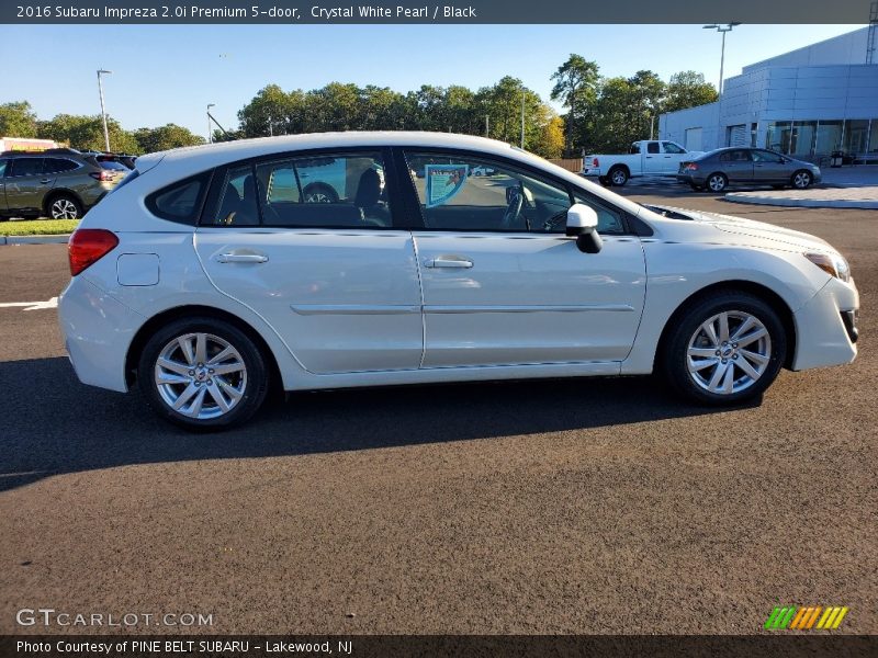 Crystal White Pearl / Black 2016 Subaru Impreza 2.0i Premium 5-door