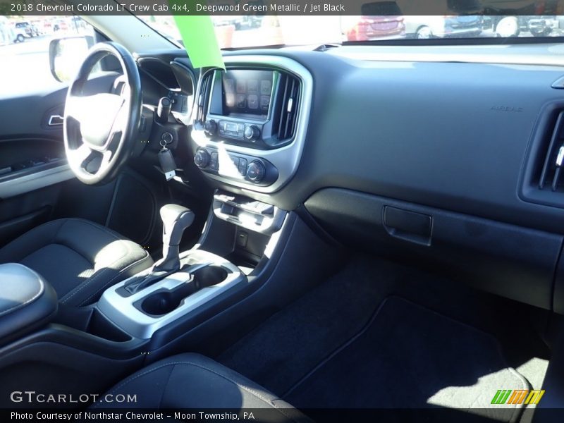 Deepwood Green Metallic / Jet Black 2018 Chevrolet Colorado LT Crew Cab 4x4