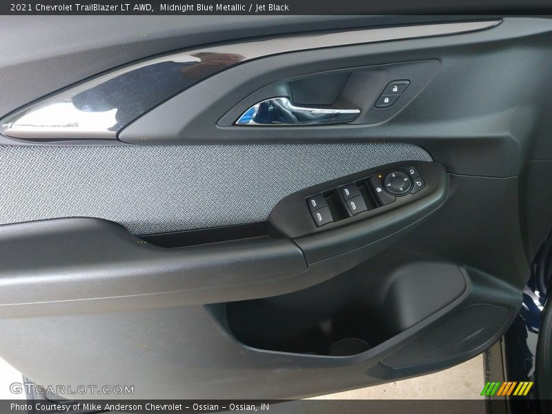 Midnight Blue Metallic / Jet Black 2021 Chevrolet TrailBlazer LT AWD