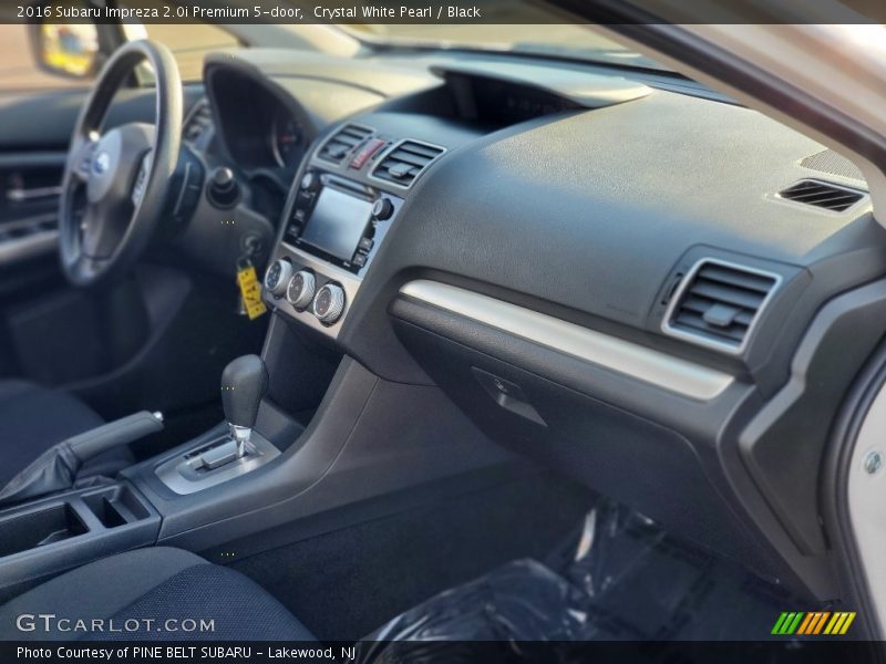 Crystal White Pearl / Black 2016 Subaru Impreza 2.0i Premium 5-door