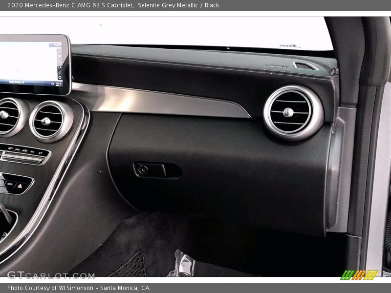 Selenite Grey Metallic / Black 2020 Mercedes-Benz C AMG 63 S Cabriolet