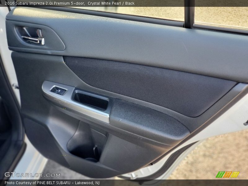 Crystal White Pearl / Black 2016 Subaru Impreza 2.0i Premium 5-door