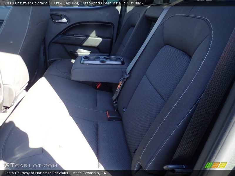 Deepwood Green Metallic / Jet Black 2018 Chevrolet Colorado LT Crew Cab 4x4
