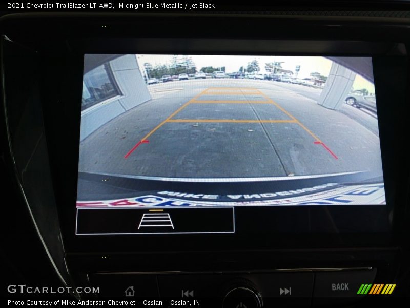 Midnight Blue Metallic / Jet Black 2021 Chevrolet TrailBlazer LT AWD