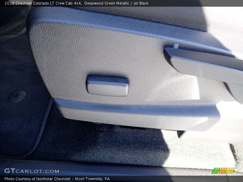 Deepwood Green Metallic / Jet Black 2018 Chevrolet Colorado LT Crew Cab 4x4