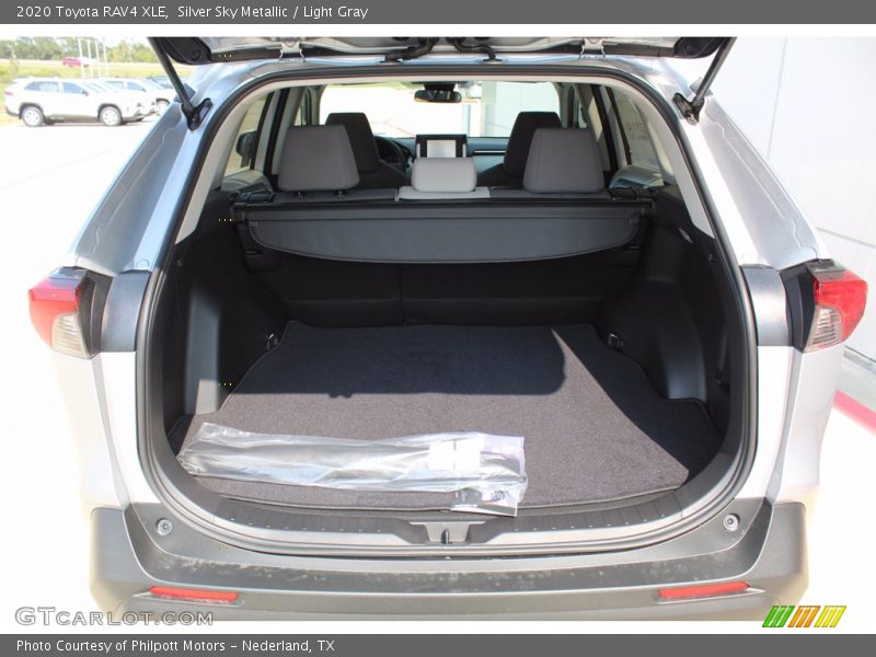 Silver Sky Metallic / Light Gray 2020 Toyota RAV4 XLE