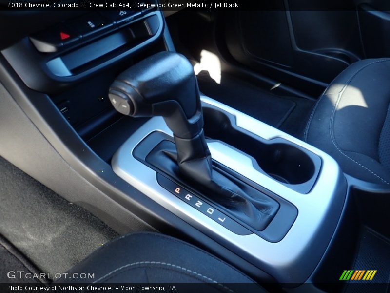 Deepwood Green Metallic / Jet Black 2018 Chevrolet Colorado LT Crew Cab 4x4