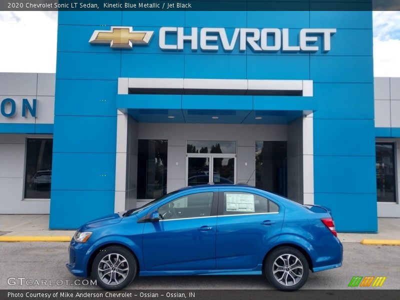  2020 Sonic LT Sedan Kinetic Blue Metallic